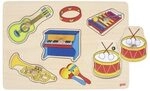 GOKI 57520 Soundpuzzle Musikalien, mit Instrumentensounds