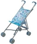 Idena Puppenbuggy zusammenklappbar blau 52x26x55cm Schiebeh&ouml;he 55cm