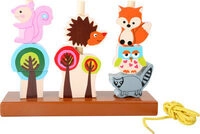 small foot 5872 Steckspiel Waldtiere