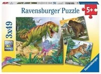 RAVENSBURGER 9358 Kinderpuzzle Herrscher der Urzeit