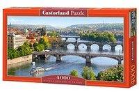 Castorland C-400096-2 Vltava Bridges in Prague,Puzzle 4000 Tei
