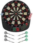 BEST Sporting Sporting elektronische Dartscheibe Coventry mit 12 Dartpfeilen