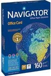 Navigator Office Card/PCO160F1, DIN A4, hochwei&szlig;, 160 g/qm, 250 St&uuml;ck