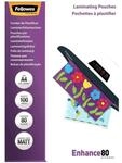 Fellowes Laminierfolien matt Enhance 80 Mikron, A4, 100er Pack