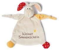 NICI 40043 Schmusetuch Hase "kleiner Sonnenschein" 25 x 25 cm