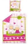 HELESS 4000 Puppenbettdecke (45x35 cm) mit Kissen (17x17 cm)