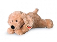 HERMANN TEDDY 91928 Schlenkerhund beige 28 cm