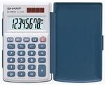 SHARP Taschenrechner EL-243S Solar und St&uuml;tzbatterie 8stellig
