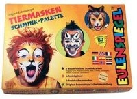 EULENSPIEGEL 208038 Tiermasken Schmink-Palette