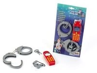 KLEIN 8860 Polizei-Set auf Karte, 3-teilig