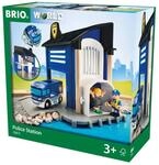 BRIO 63381300 BRIO World - Polizeistation mit Einsatzfahrzeug