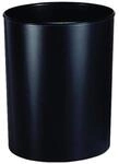 HAN Papierkorb 13 Liter flammhemmend, schwer entflammbares PS, schwarz
