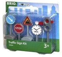 BRIO 63386400 Verkehrszeichen-Set