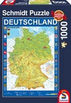 SCHMIDT SPIELE 58287 Deutschlandkarte