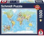 Schmidt Spiele Puzzle - Die Welt, 1500 Teile