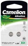 Camelion Alkaline Knopfzellen AG4 / LR66 / LR626 / 377, 2 St&uuml;ck