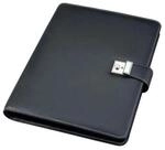 J&uuml;scha 31513 Dokumentenmappe Alassio mit Ring, A4, schwarz