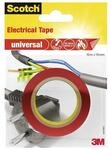 Scotch&reg; Isolierband universal 15 mm x 10 m, rot, 1 Rolle