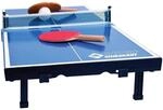 Schildkr&ouml;t Tischtennis-Mini-Tisch, komplettes Set mit 2 Schl&auml;gern und 1 Ball