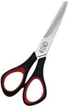 WEDO&reg; 97651 Edelstahlschere Softgriff, links, 14cm, rot