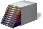 Durable 761027 Ablagebox Varicolor 10, farbiger Verlauf