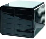 HAN Schubladenbox iBox, 5 geschlossene Sch&uuml;be f&uuml;r Formate bis C4, schwarz