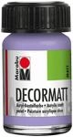 Marabu Acrylfarbe "Decormatt", lavendel, 15 ml, im Glas