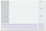 Sigel Papier-Schreibunterlage Lilac, 30 Blatt