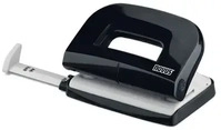 NOVUS 025-0542 Locher E 210, bis 10 Blatt schwarz/grau, mit Anschlagschiene