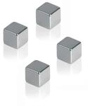Franken W&uuml;rfelmagnete silber, superstark