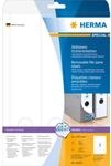 HERMA Ordneretiketten, abl&ouml;sbar, wei&szlig;, 61 x 297mm, 75 St&uuml;ck