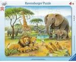 Ravensburger 06146 Kinderpuzzle 30 Teile - Afrikas Tierwelt