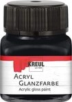 C.KREUL 79212 KREUL Acryl Glanzfarbe Schwarz 20 ml