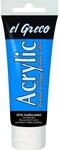 KREUL 28336 el Greco Acrylic Azurblau dunkel 75 ml Tube