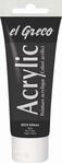 C.KREUL 28324 KREUL el Greco Acrylic Schwarz 75 ml Tube