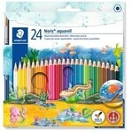 STAEDTLER 144 10NC24 Buntstift Noris aqua 24St 100