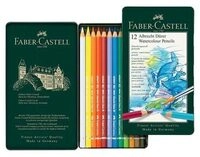 FABER-CASTELL 117512 Albrecht D&uuml;rer Aquarellstift, 12er Metalletui