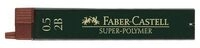 FABER-CASTELL 120502 Feinmine SUPER POLYMER 0,5mm 2B