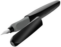 Pelikan 946806 Pelikan Twist&reg; F&uuml;ller f&uuml;r Rechts- und Linksh&auml;nder, Black, Feder M