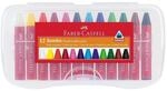 Faber-Castell Wachsmalkreiden Jumbo Box, 12-teilig