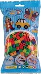 HAMA 8472 Maxi-Perlen im Beutel neon