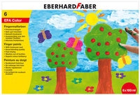 FABER 578806 Fingerfarbe 100 ml 6er Schachtel