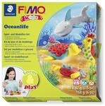 STAEDTLER&reg; FIMO&reg; kids 8034 ofenh&auml;rtende Modelliermasse, Set "Oceanlife" mit 4