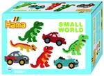 HAMA 3502 Midi B&uuml;gelperlen, Geschenk-Set Kleine Welt, ca. 2.000 St&uuml;ck, &Oslash; 5,0 mm