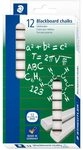 STAEDTLER 2350 Wandtafelkreide wei&szlig; 12 St&uuml;ck