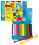 Eberhard Faber Plastilin-Knete, 10 Farben