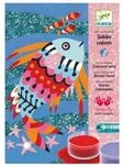 Djeco Sandbild Regenbogen Fische