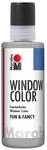 Marabu Window Color fun & fancy silber, 80 ml