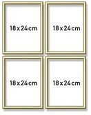 SCHIPPER 605170704 MNZ - Malen nach Zahlen Alurahmen Quattro 18 x 24 cm