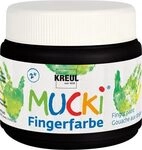 C.KREUL 23112 MUCKI Fingerfarbe Schwarz 150 ml